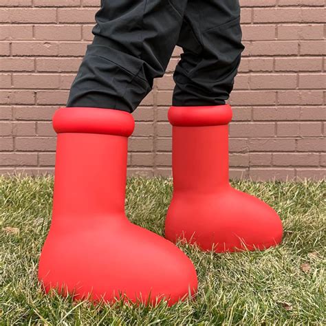 big red boots replica|big red phone boots.